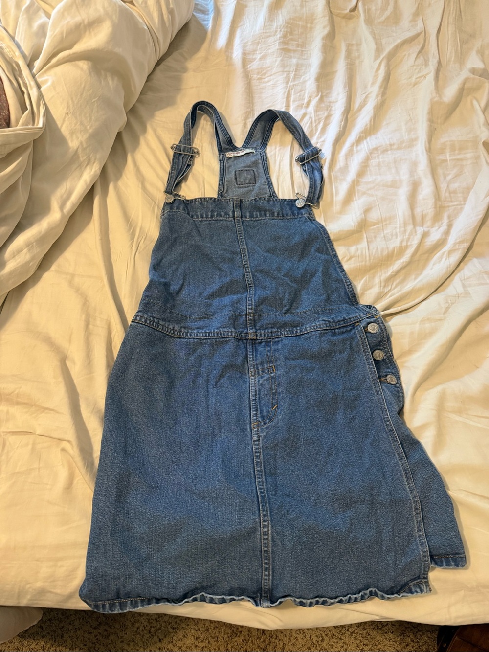 Levi’s denim overall dress